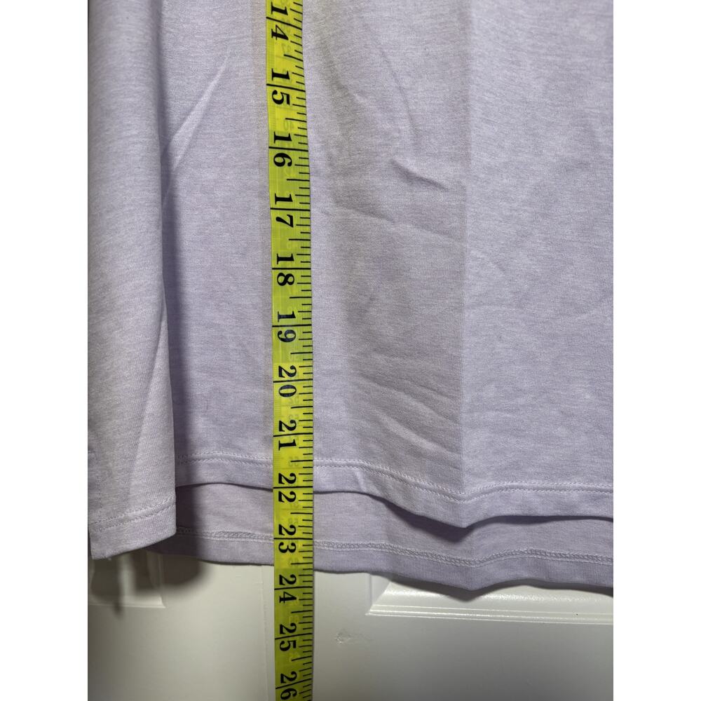 Puma Lavender Run Logo Athletic Tee M - Picture 5 of 7